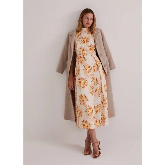 💕FAVORITE DAUGHTER💕 The Pick Me Coat ~ Carmella Twill 8 NWT - Picture 2 of 16